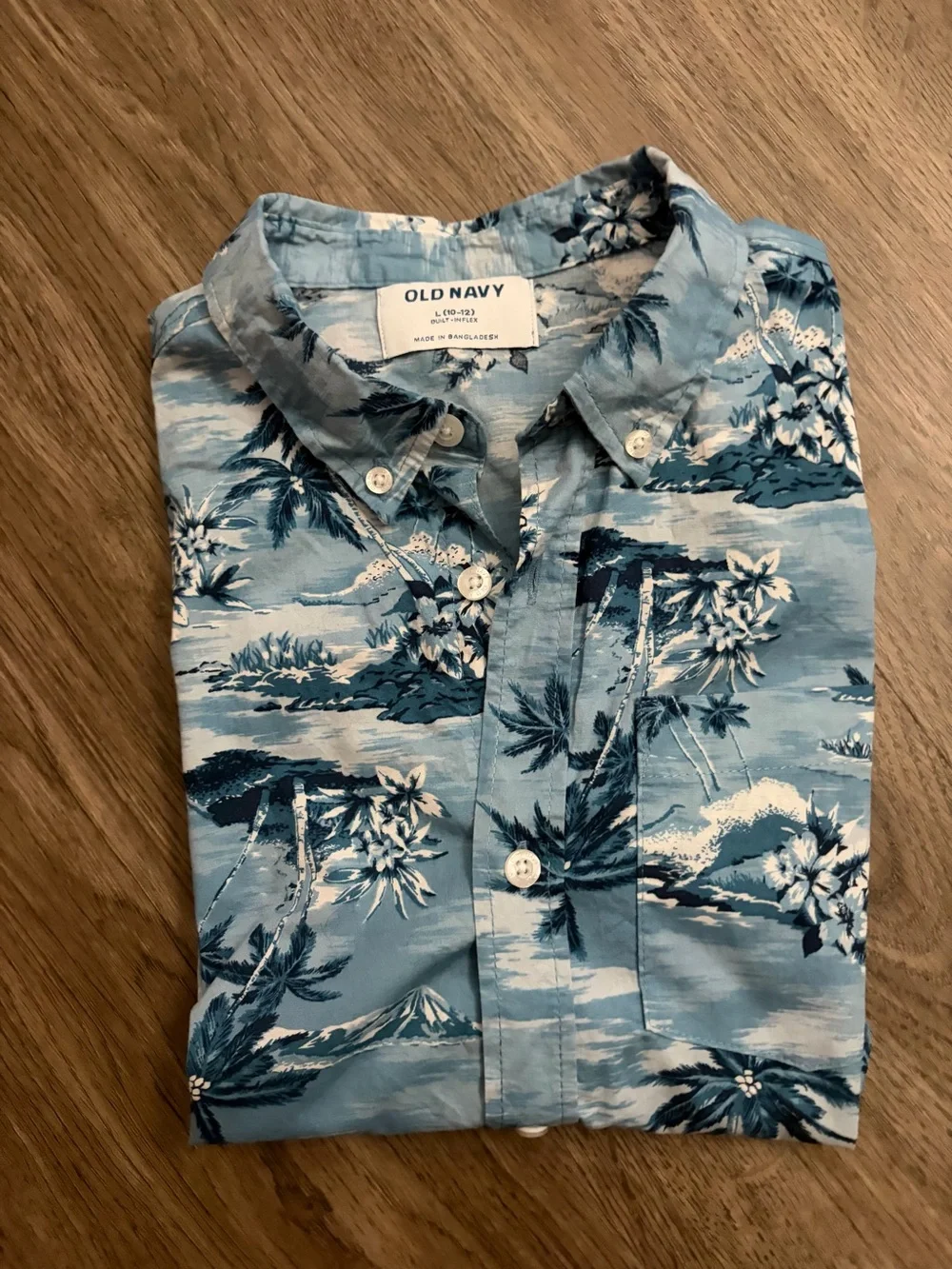 Old Navy Hawaiian Button-up Shirt